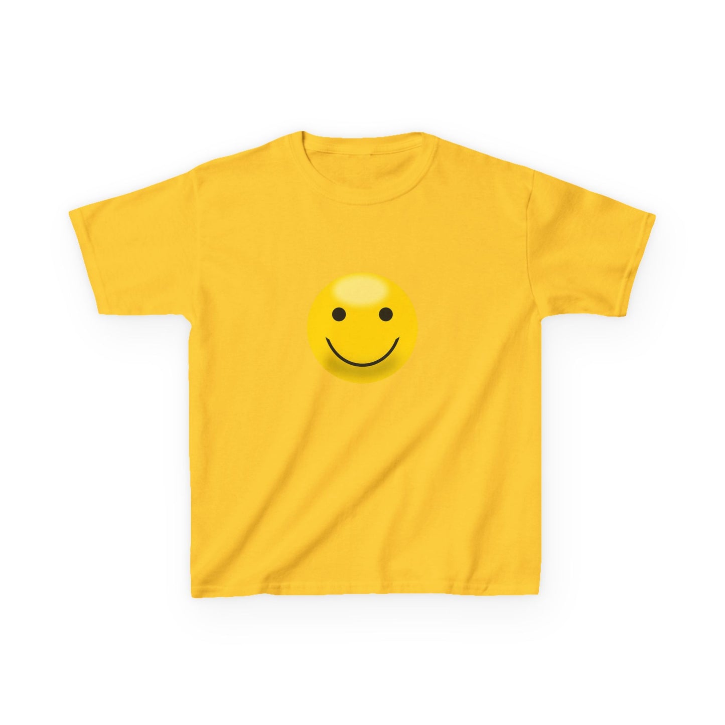 Smiley Face Kids Tee, Funny Kids Shirt, Cute Summer Tee, Gift for Kids, Playful Children