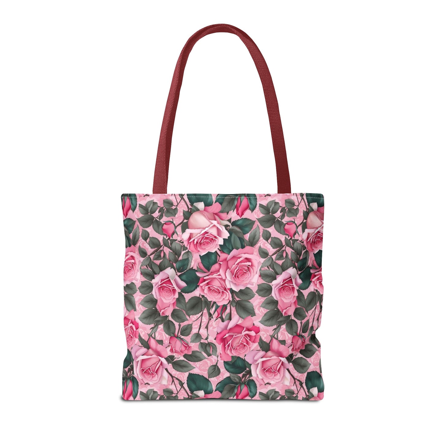 Pretty Pink Floral Tote Bag, Stylish Reusable Bag, Shopping Tote, Gift for Her, Eco-Friendly, Mother's Day Gift
