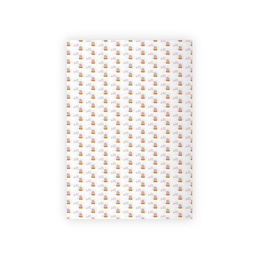 Birthday Cake Gift Wrap Roll, Wrapping Paper for Occasions, Festive Gift Wrap, Birthday Party Decor, Cute Gift Packaging