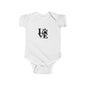 Paw Print Love Infant Bodysuit, Cute Baby Outfit, Pet Lover Gift, Newborn Clothes, Baby Shower Gift