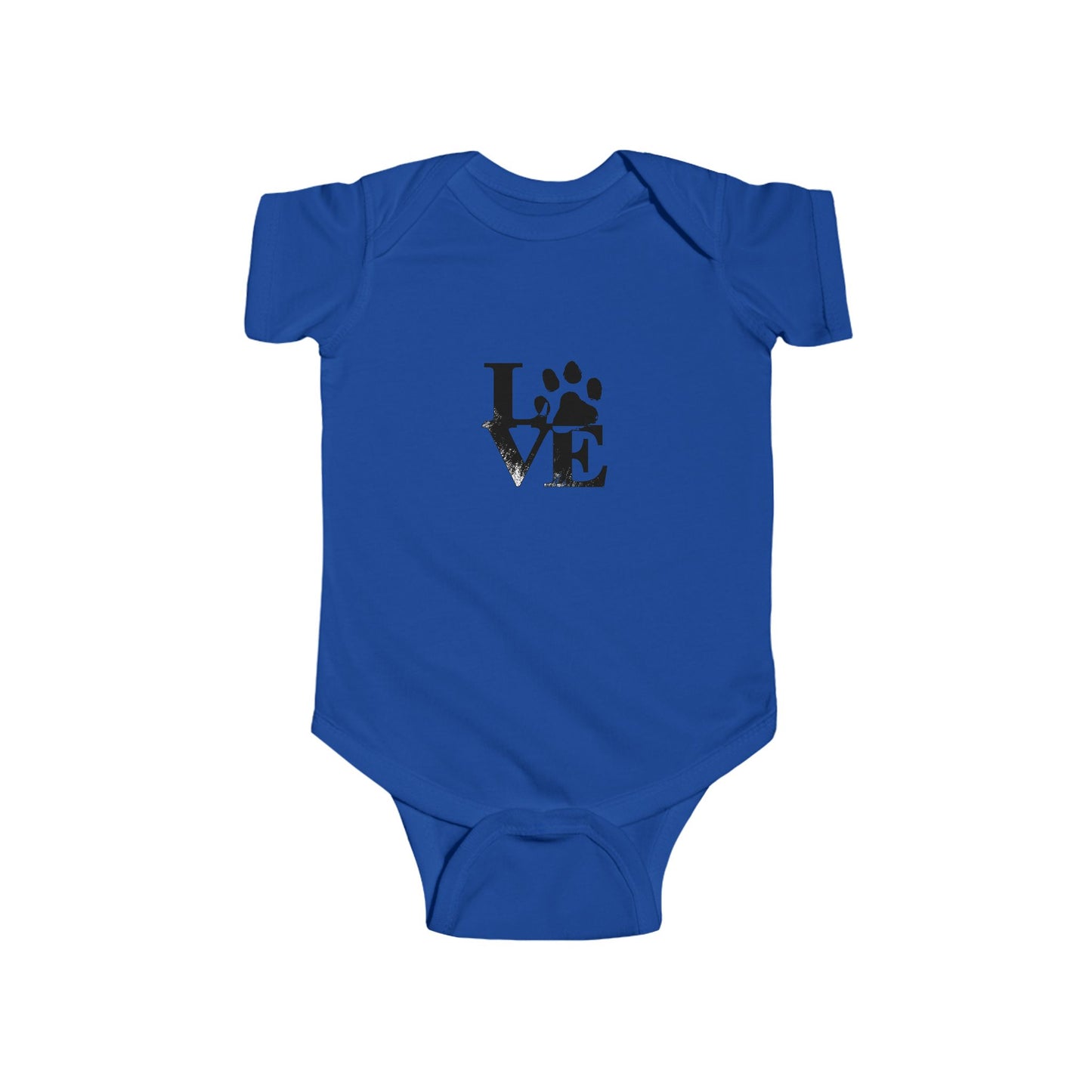Paw Print Love Infant Bodysuit, Cute Baby Outfit, Pet Lover Gift, Newborn Clothes, Baby Shower Gift