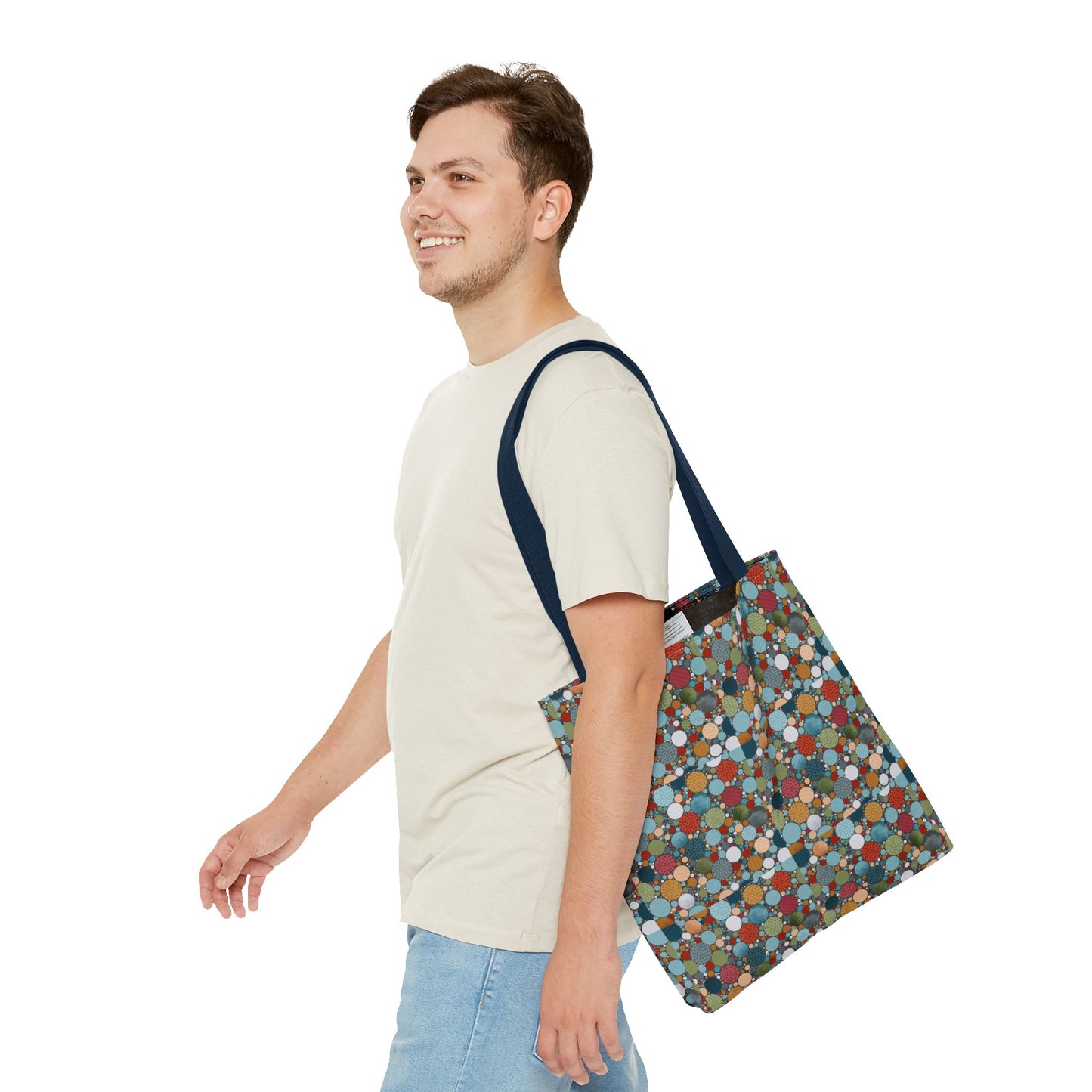 Chic Patterned Tote Bag, Eco-Friendly Shopping Tote, Colorful Beach Bag, Stylish Everyday Carryall, Unique Gift Idea