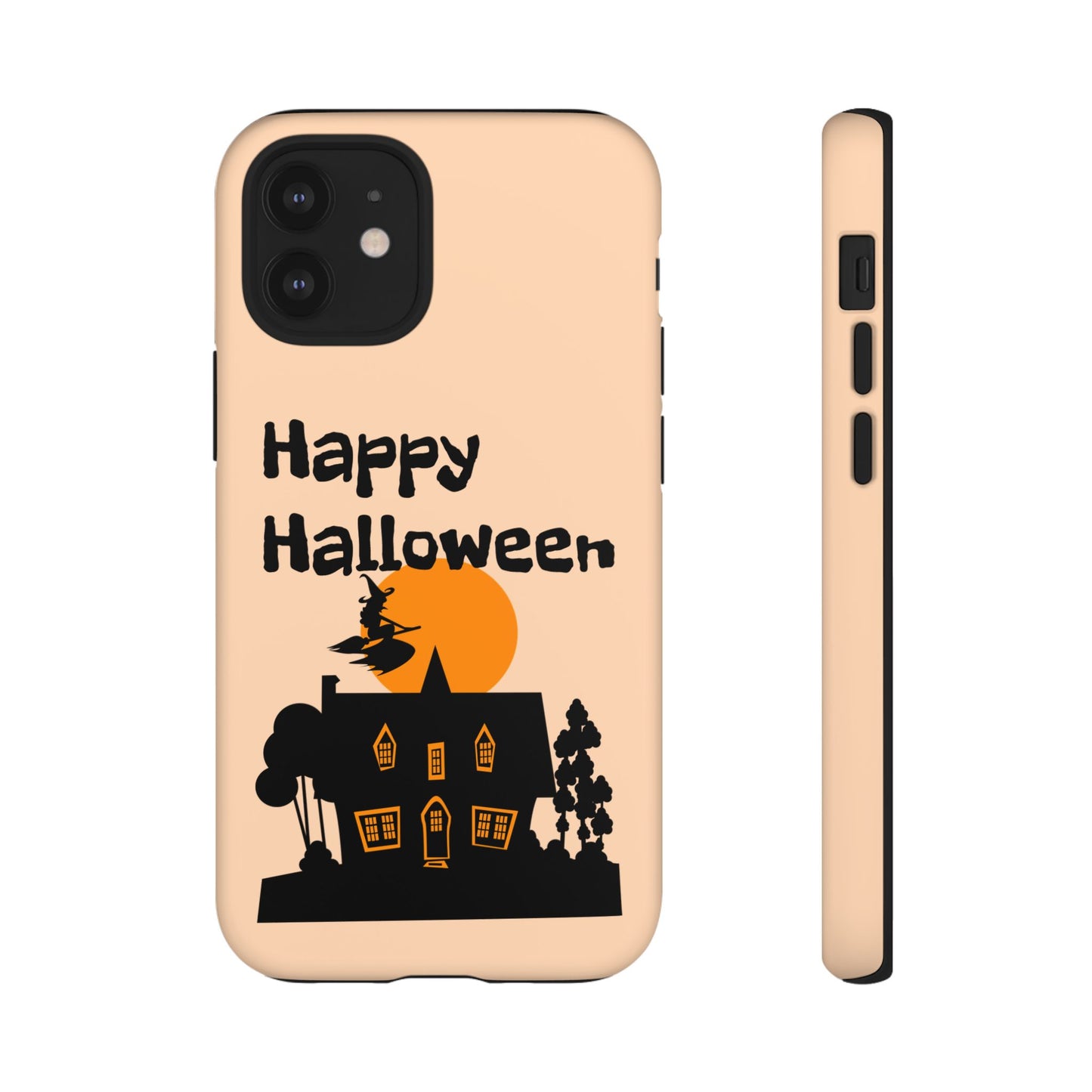 Halloween Phone Case, Spooky Mobile Cover, Tough Case for Phone, Witch Design, Fall Decor, Unique Gift for Halloween