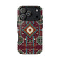 Tribal Pattern Phone Case - Boho Chic, Tough Durable Cover, Stylish Tech Accessory, Gift for Him/Her, Festival Essentials