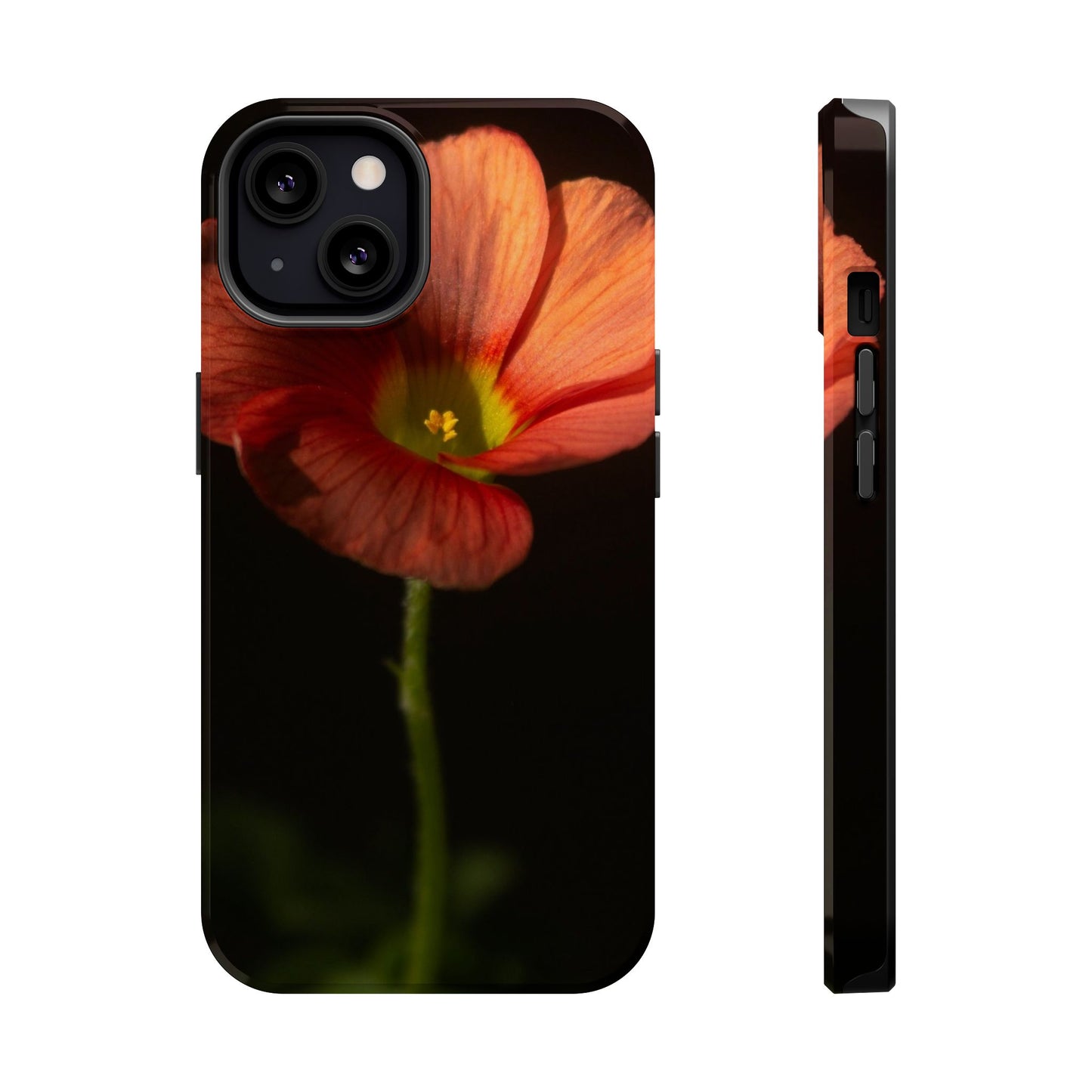 Poppy Bloom Magnetic Impact Phone Case — Slim Protective Floral Design