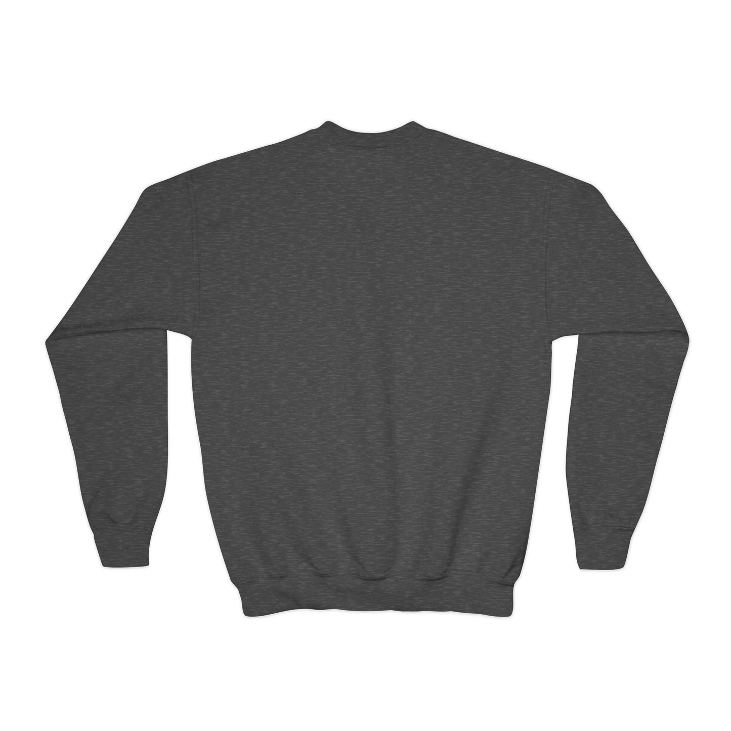 Adorable Elephant Youth Crewneck Sweatshirt, Kids' Casual Wear, Animal Lover Gift, Birthday Present, Cute Sweatshirt for All Seasons