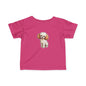 Cute Puppy Infant Tee, Baby T-Shirt, Newborn Gift, Toddler Tee, Dog Lover Baby Clothes
