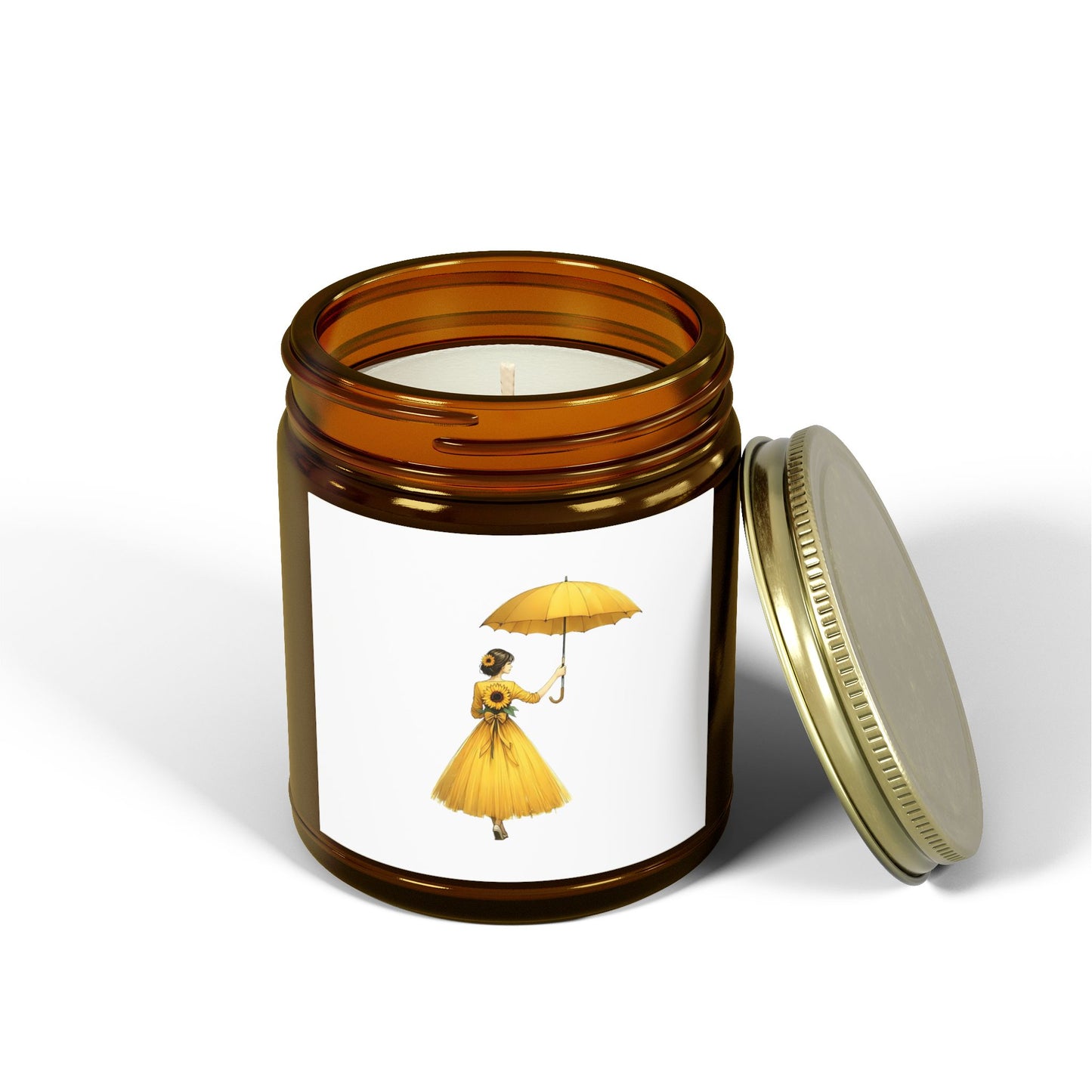 Scented Candles, Coconut Apricot Wax (4oz, 9oz)