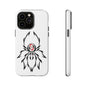 Spider Phone Case, Tough Cases, Stylish Accessory, Gift for Teens, Unique Design, Halloween Decor