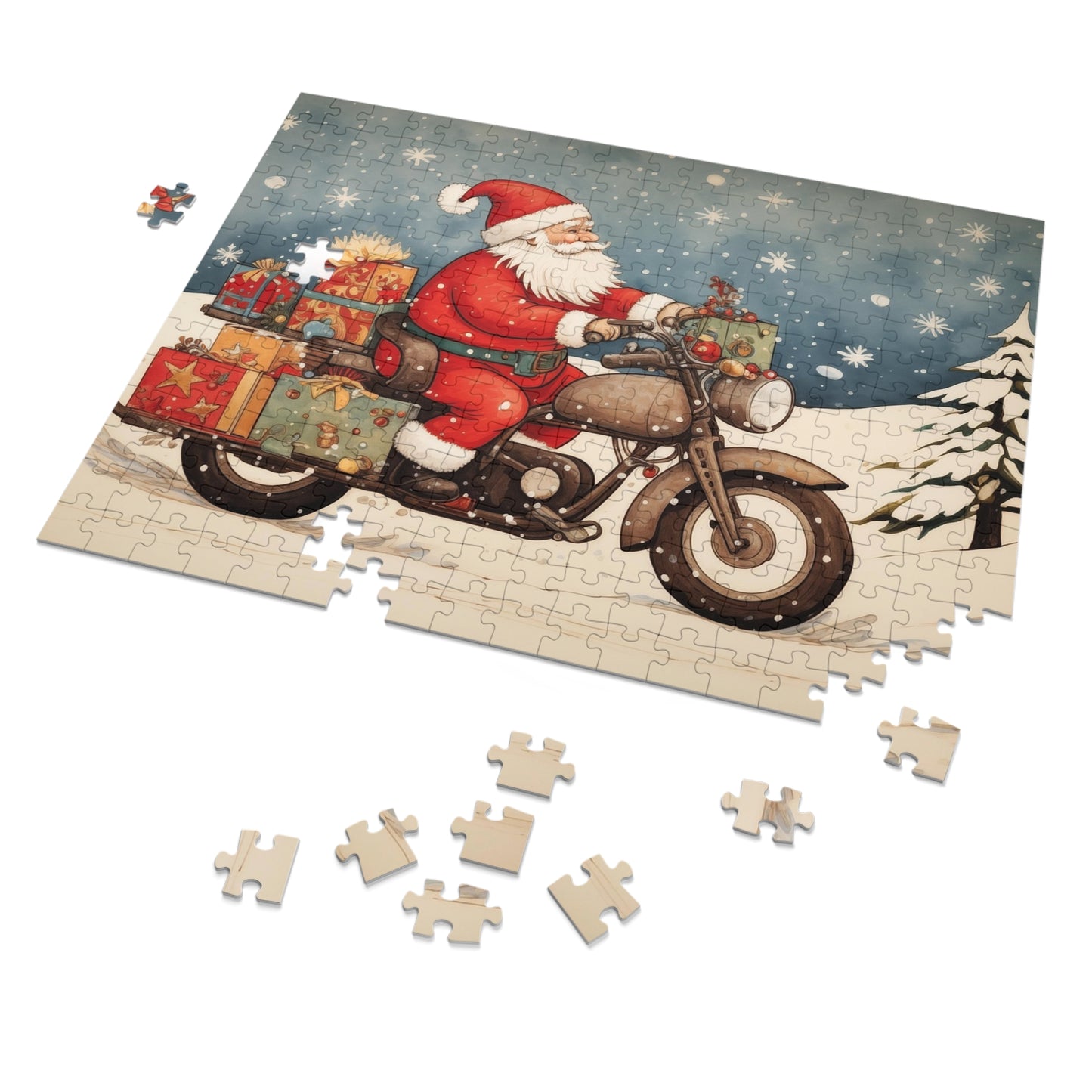 Jigsaw Puzzle with Tin