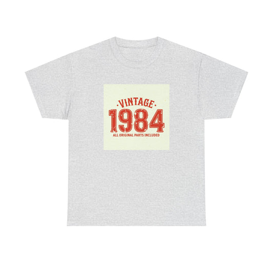 Vintage 1984 Tee | Retro Birth Year Shirt