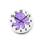 Cute Octopus Acrylic Wall Clock - Fun Kids Room Decor