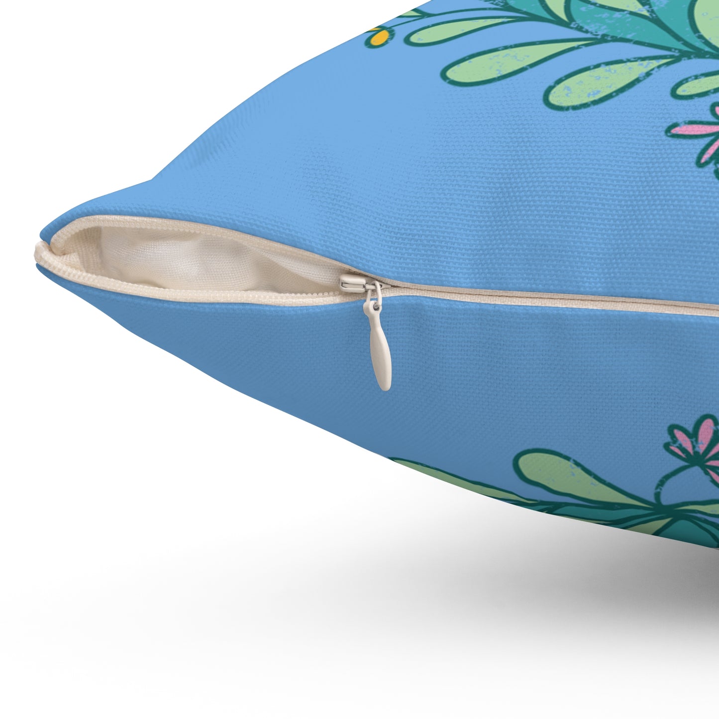 Blooming Floral Decorative Pillow, Spring Home Decor, Gift for Garden Lovers, Cozy Couch Accent, Bloom Art Pillow, Nature Inspired Cushion