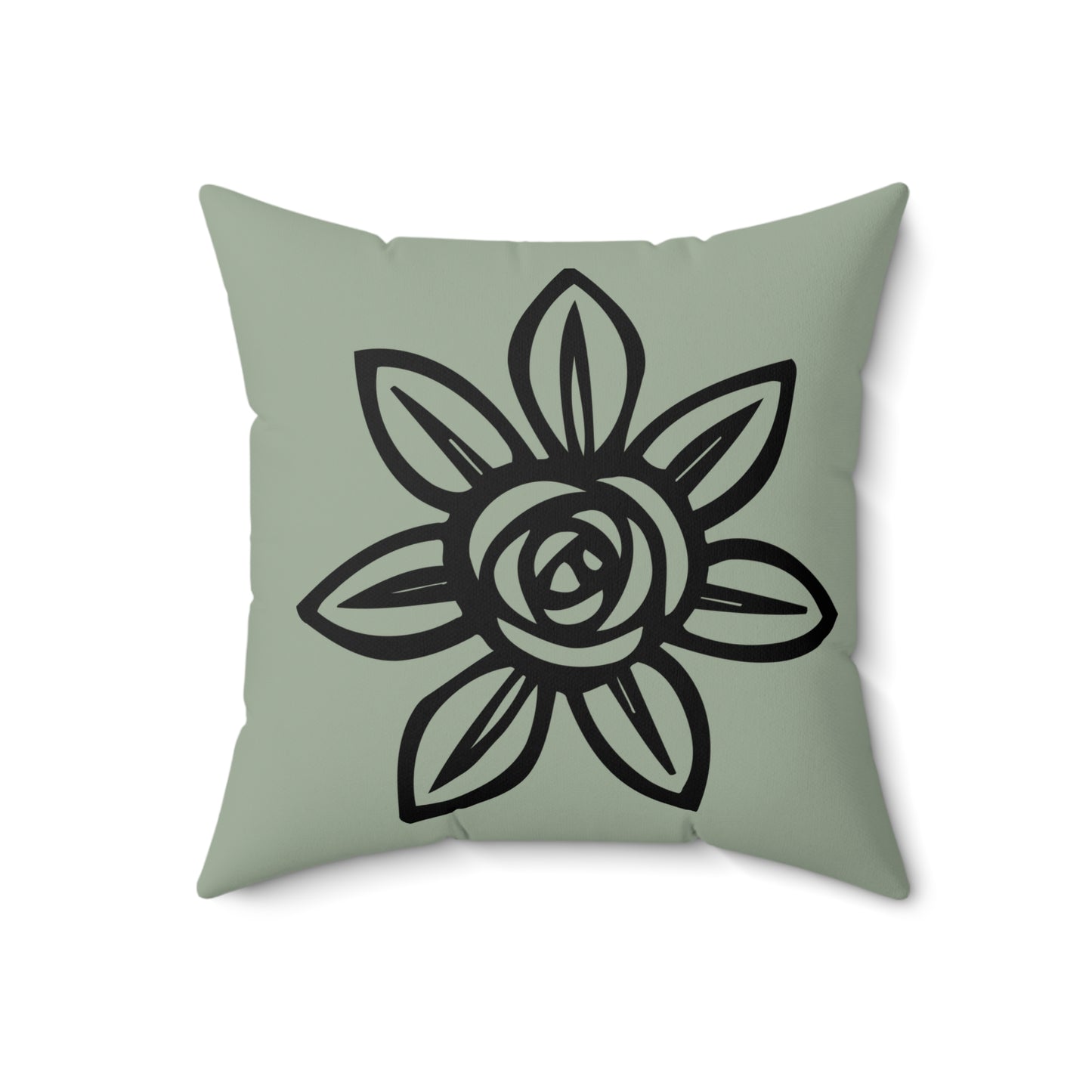 Floral Pattern Throw Pillow | Decorative Cushion, Home Decor, Flower Design, Living Room Accent, Gift Idea