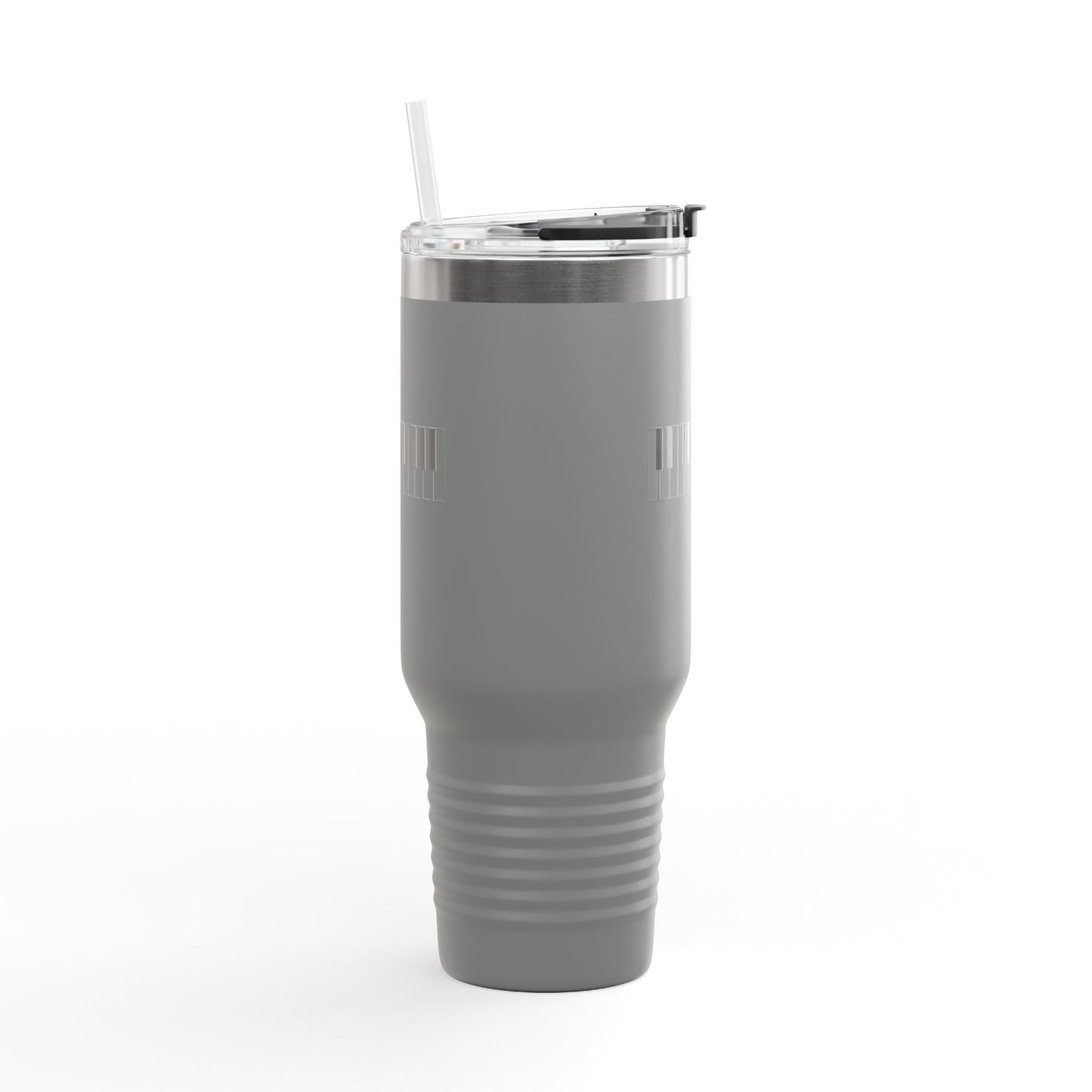 Piano-Themed Insulated Travel Mug, 40oz | Music Lover's Drinkware, Perfect Gift for Musicians, Coffee Mug, Travel Cup, Concert Essential