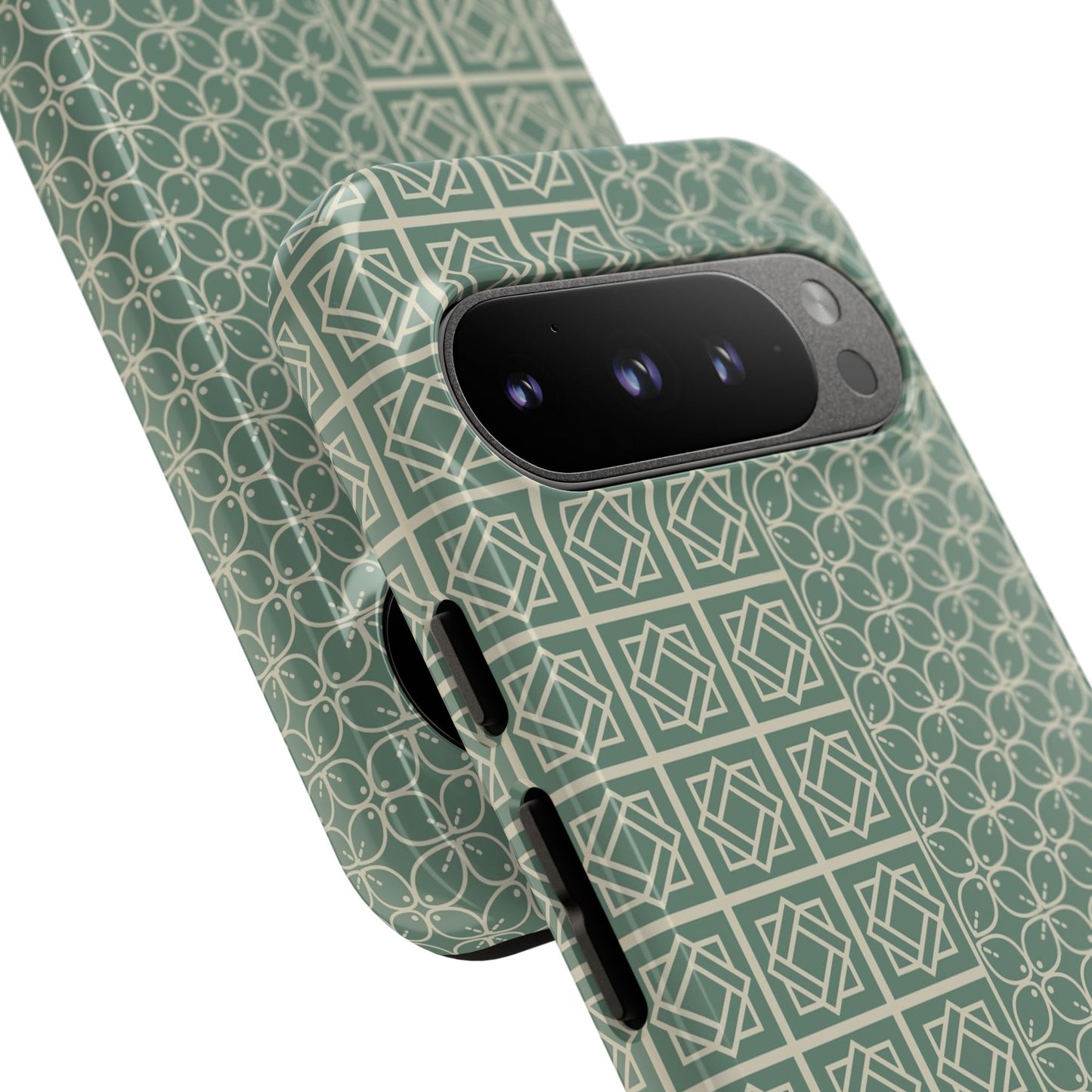 Stylish Phone Case with Geometric Patterns, Tough Cases, Durable Cell Phone Cover, Trendy Smartphone Accessory, Functional Gift Idea