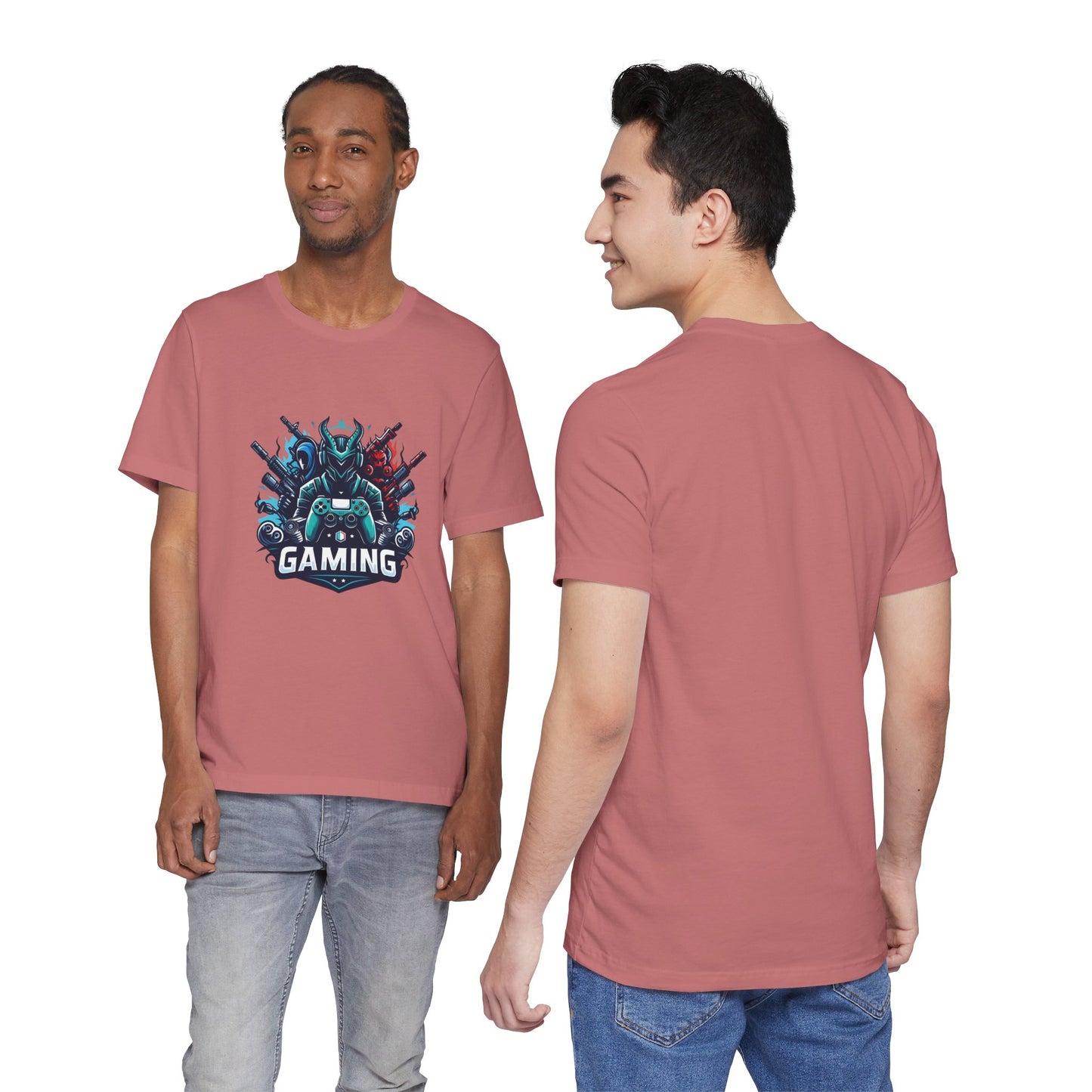 Gaming Controller Emblem Tee — Esports Gamer Graphic T-Shirt