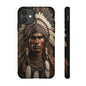 Native American Art Phone Case, Strong Culture Design, Unique Gift for Him or Her, Tough Cases, Customizable Protector, Tribal Style