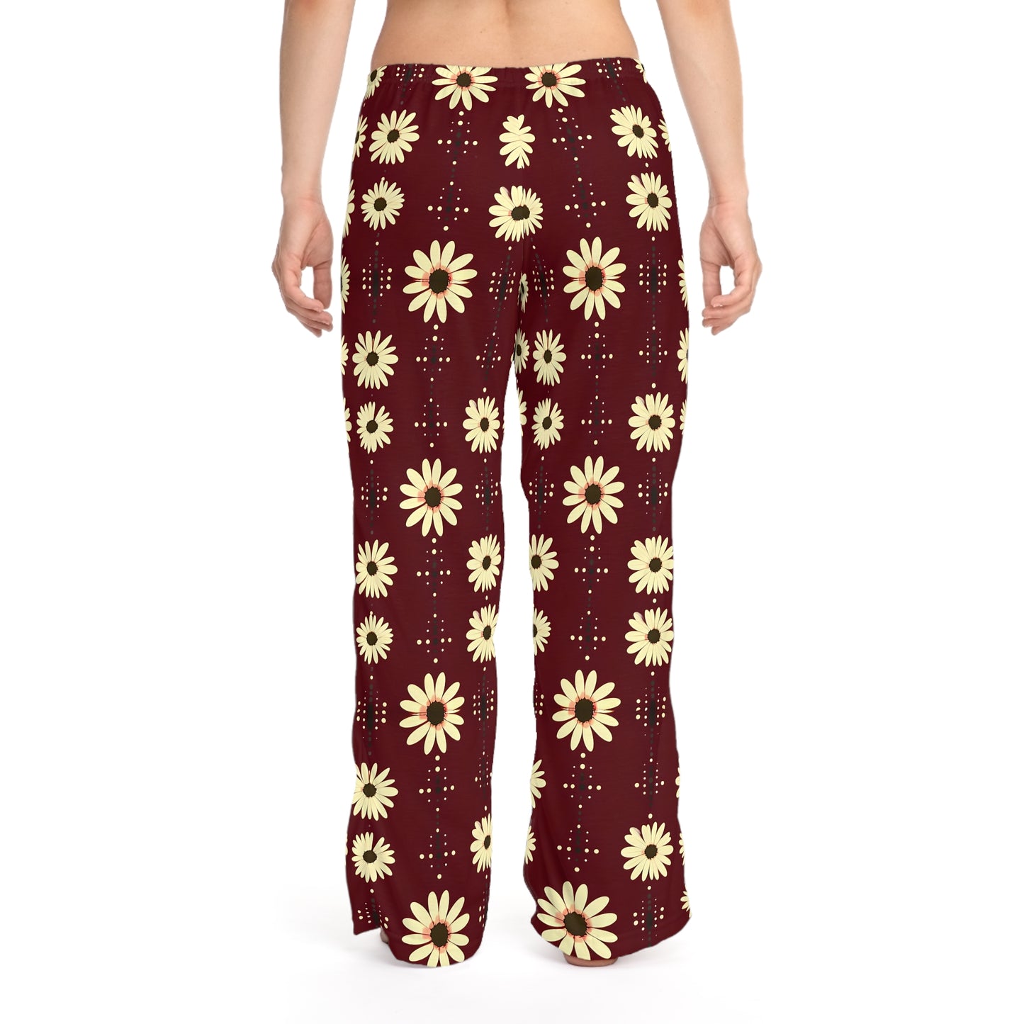 Cozy Floral Women's Pajama Pants, Relaxation, Sleepwear