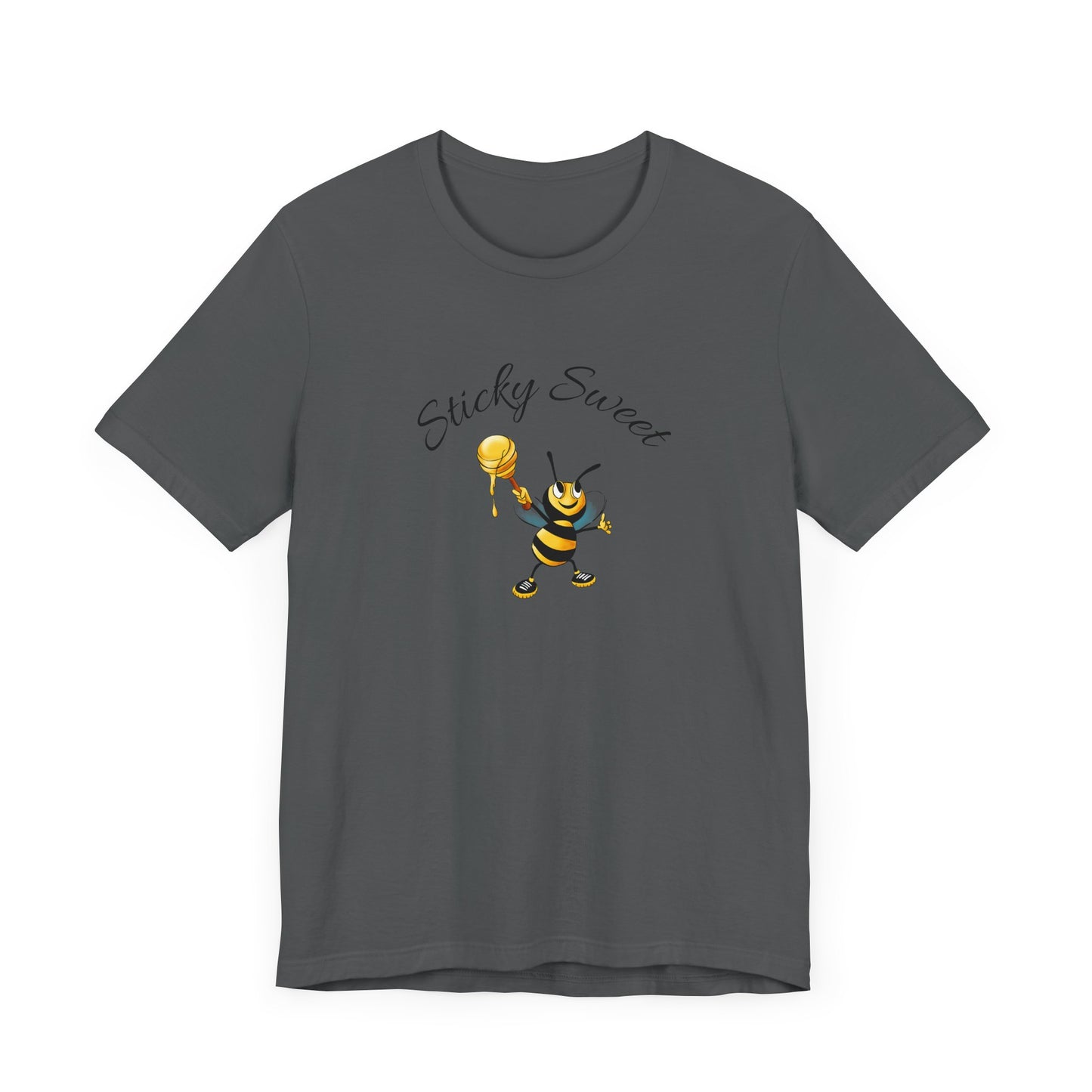 Sticky Sweet Bee Unisex Tee, Cute Bee T-Shirt, Honey Lover Gift