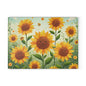 Happy Sunflowers Glass Cutting Board, Floral Kitchen Decor, Unique Gift for Home Chefs, Brighten Your Culinary Space, Summer Vibes, [...]