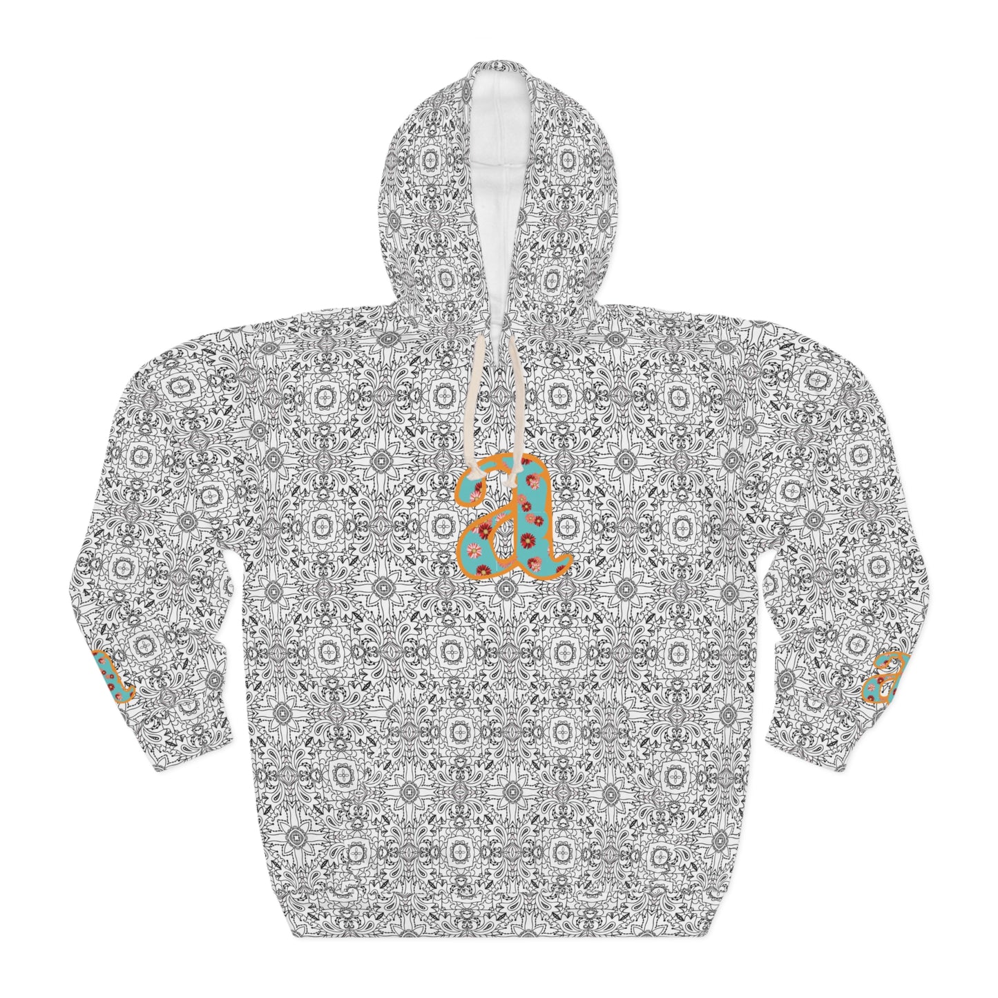 Stylish Printed Pullover Hoodie with Unique Pattern, Cozy Gift for Friends, Trendy Sweatshirt for All Occasions, Comfortable Everyday [...]
