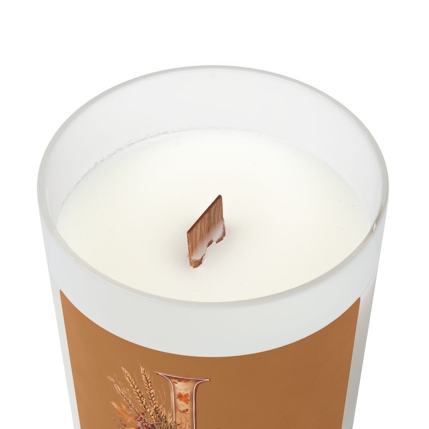 Frosted Glass Candle, 11oz
