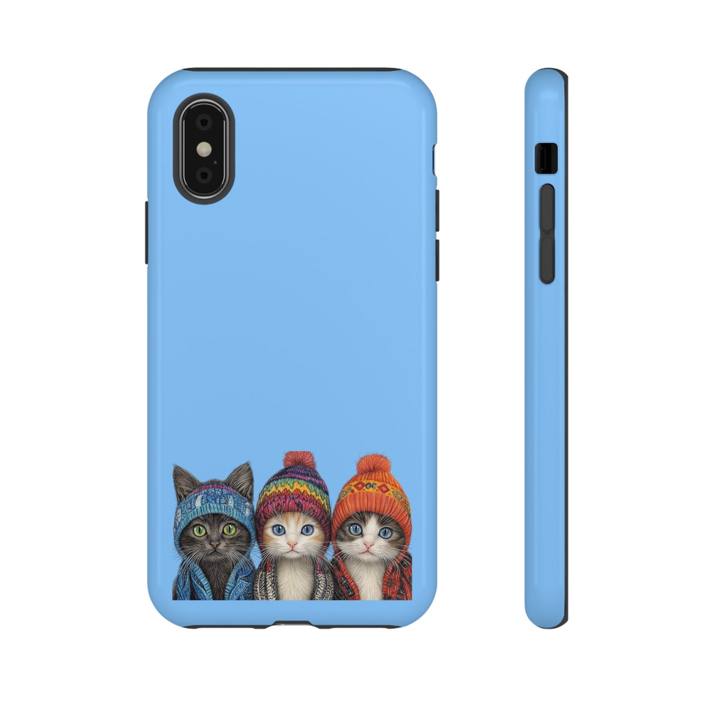 Cat-Themed Phone Case, Cute Cat Cases for Cat Lovers, Gifts for Cat Owners, Fun Cat Accessories, Holiday Present for Pet Lovers