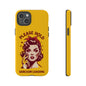Phone Case - "Please Hold, Sarcasm Loading" Retro Pin-Up Tough Case