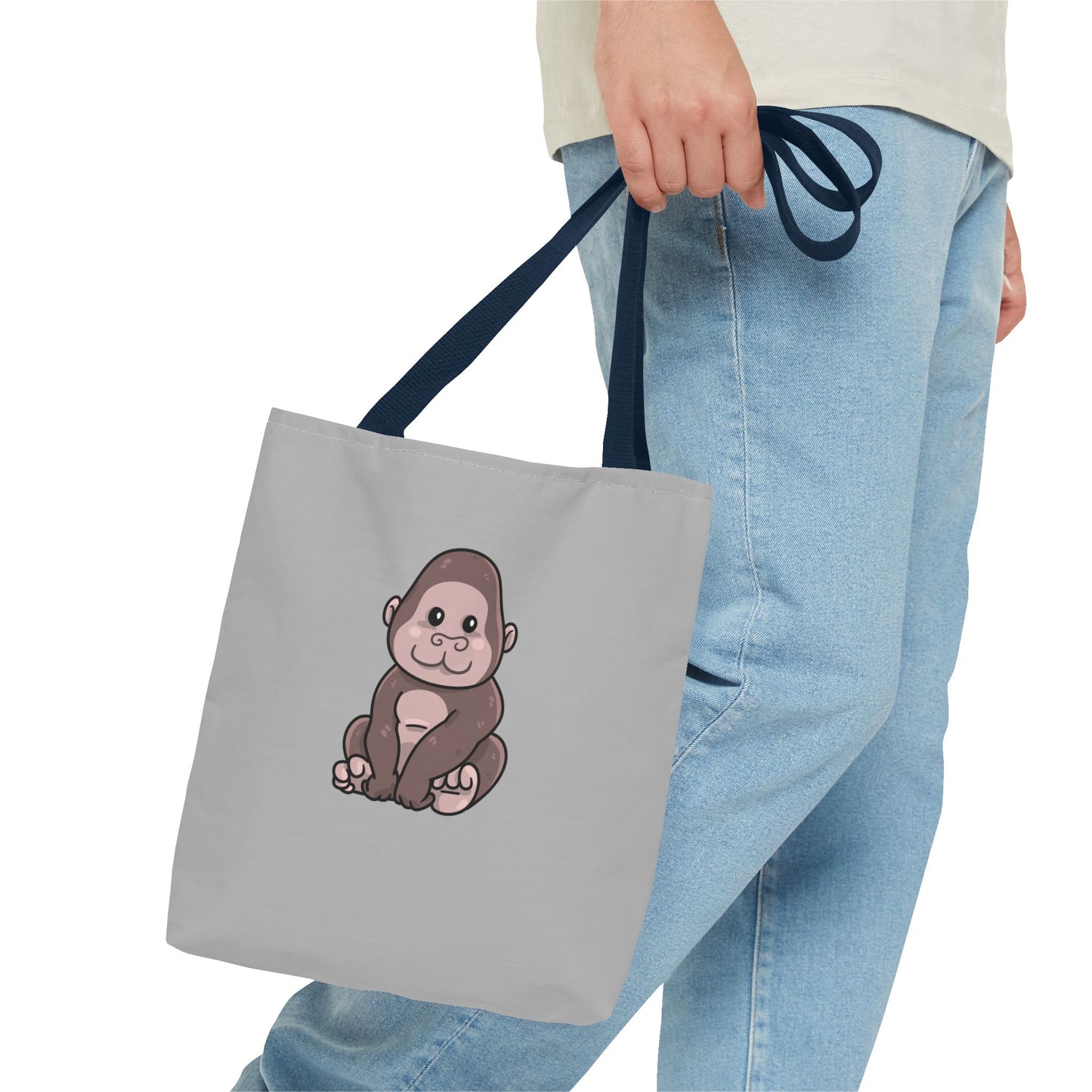 Cute Cartoon Gorilla Tote Bag