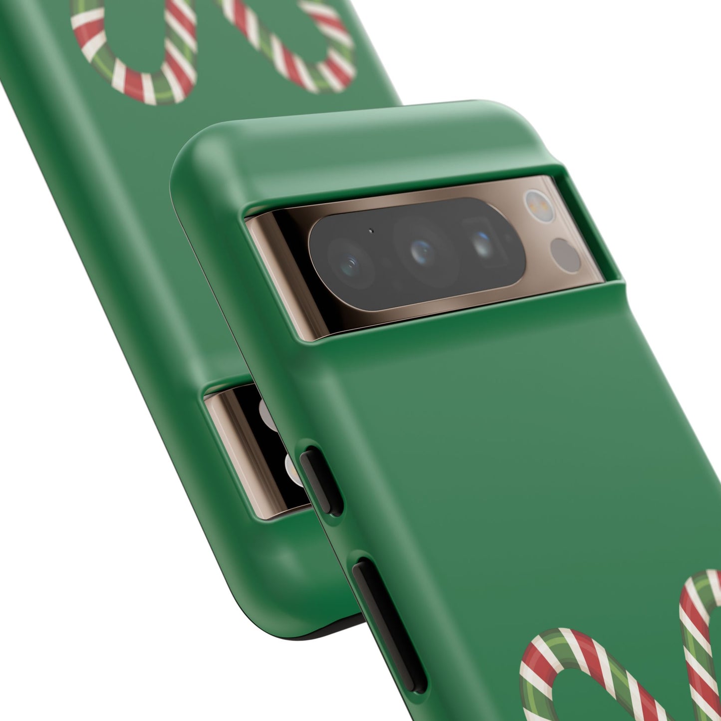 Candy Cane Phone Case: Holiday Spirit, Festive Gift, Cute Accessories, Christmas Decor, Seasonal Style