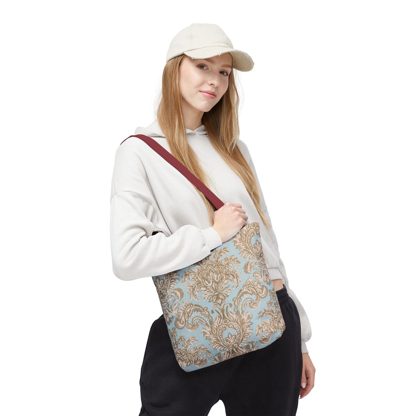 Chic Floral Tote Bag, Stylish Everyday Bag, Travel Tote, Shopper's Essential, Gift for Her, Beach Bag