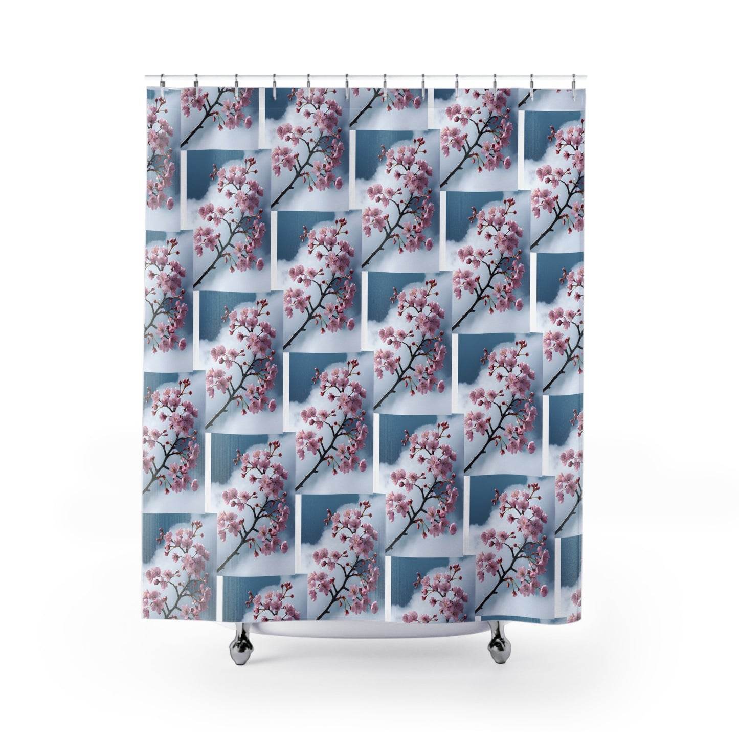 Floral Bliss Shower Curtain - Elegant Home Decor