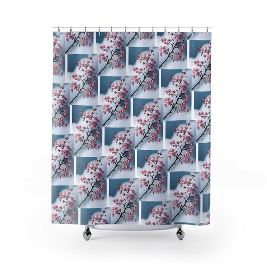 Floral Bliss Shower Curtain - Elegant Home Decor