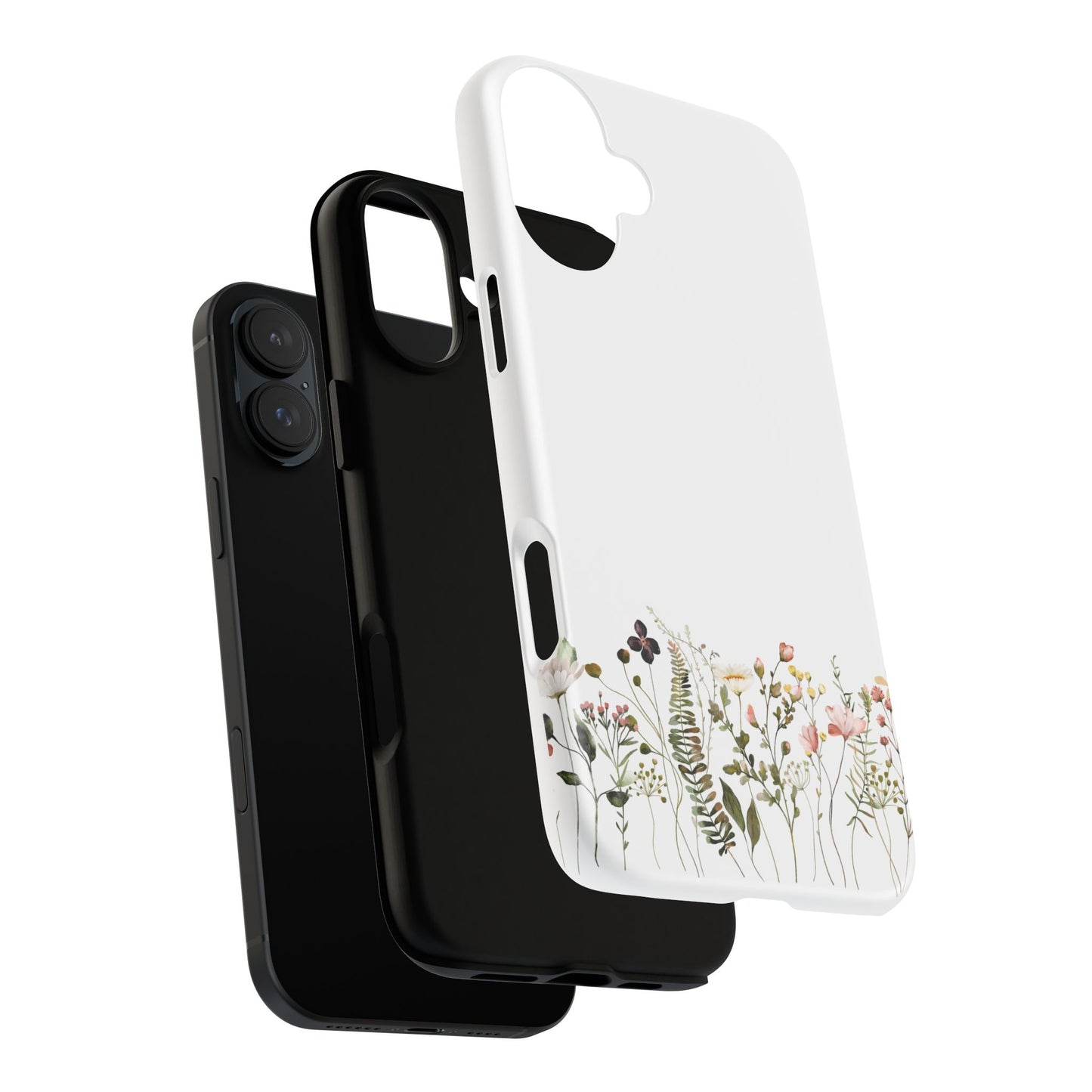 Floral Phone Case - Tough Cases for Nature Lovers, Stylish Floral Design, Phone Protection, Gifts for Her, Eco-Friendly Tech Accessories