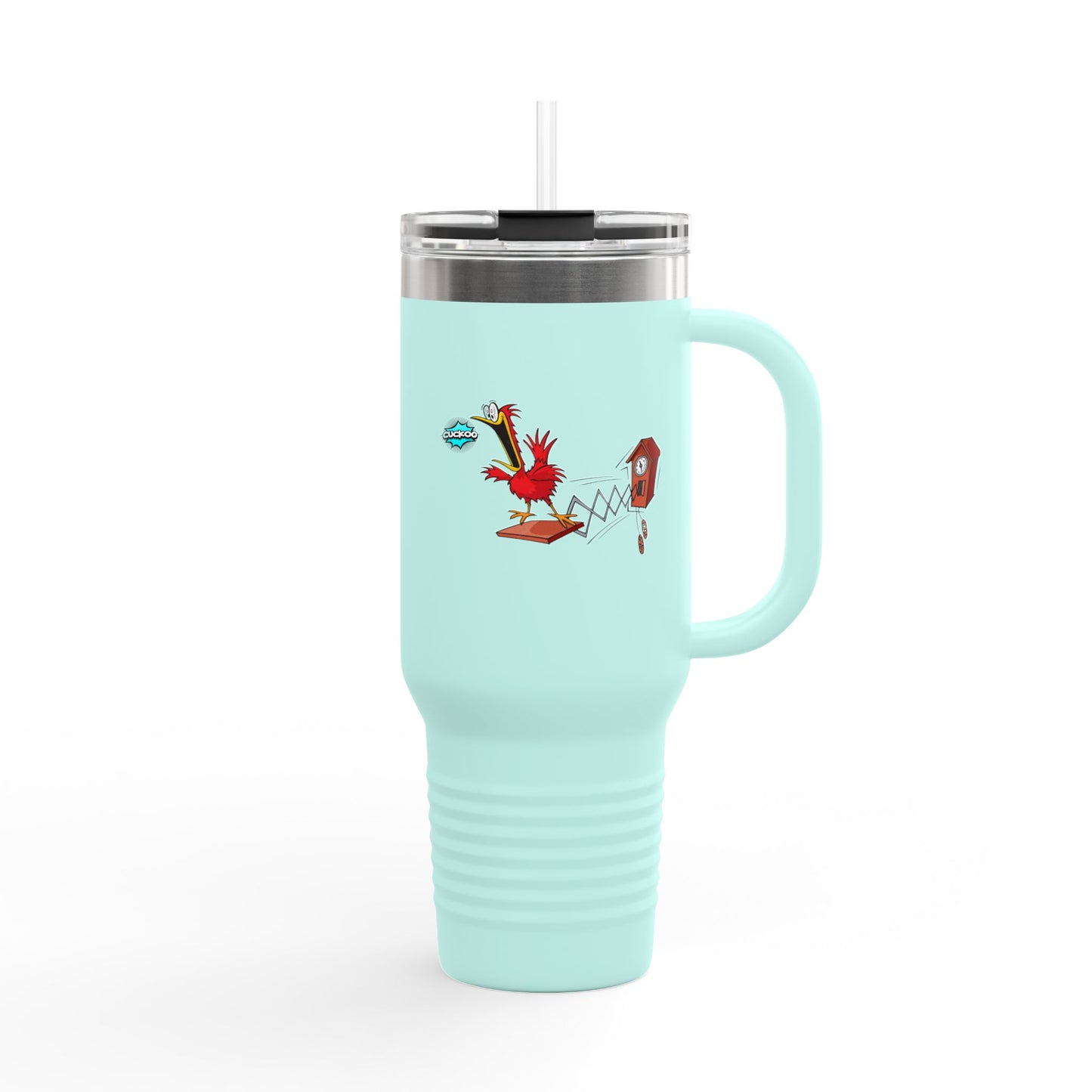 Whimsical Insulated Travel Mug | Perfect for Road Trips, Camping, Outdoor Adventures, Gifts for Coffee Lovers, Personalized Travel Cups