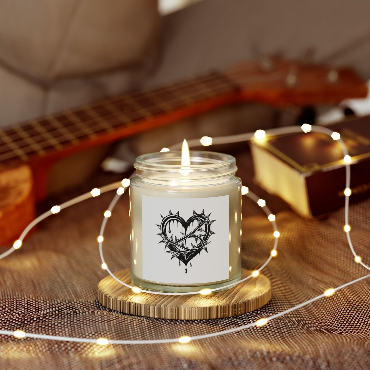 Heart-Shaped Scented Candle | Unique Candle Gift, Home Decor, Relaxation, Wedding, Birthday, Self-Care