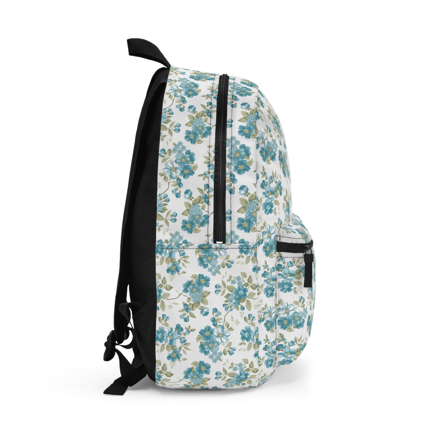 Floral Pattern Backpack - Stylish School Bag, Trendy Daypack, Outdoor Adventure Gear, Gift for Students, Travel Companion
