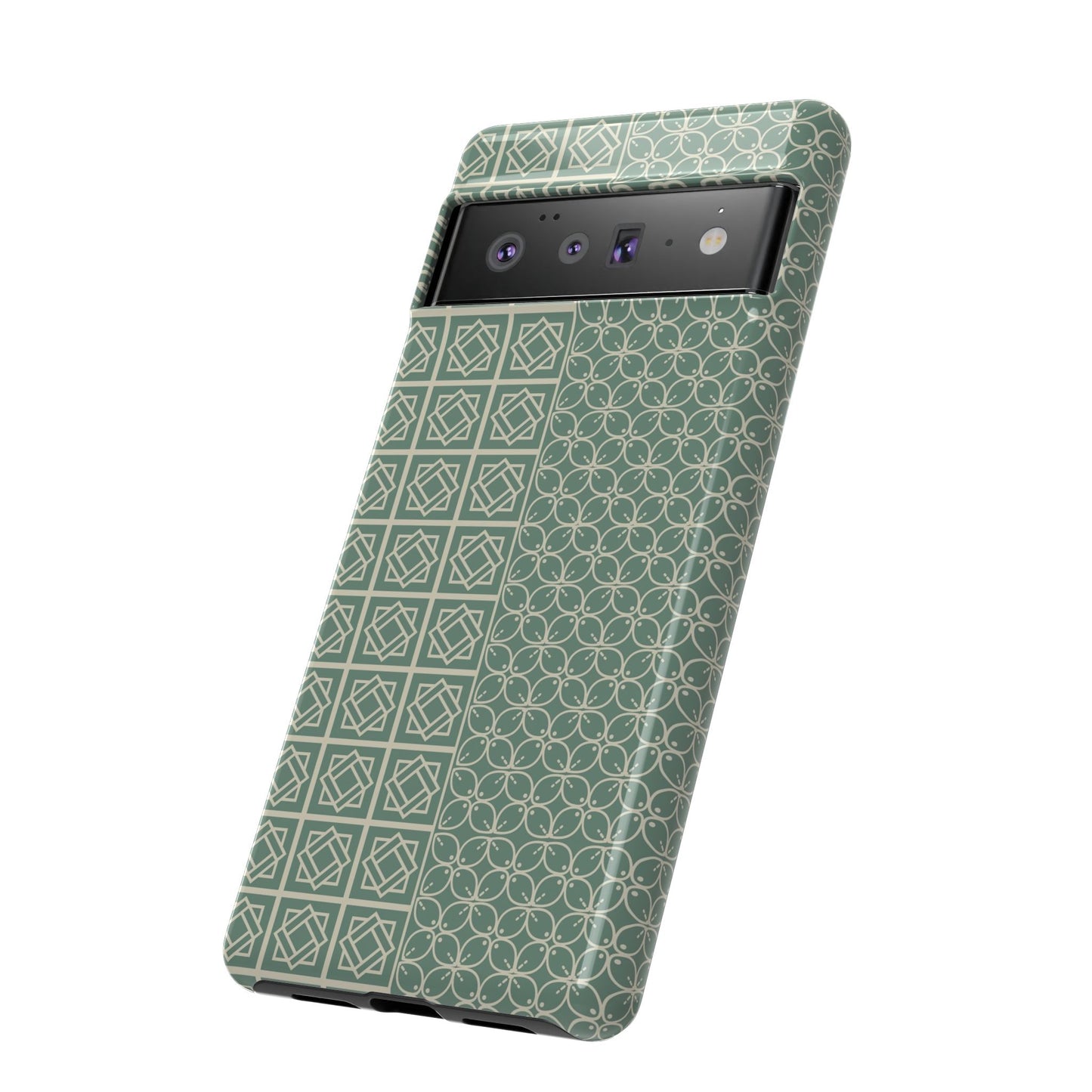 Stylish Phone Case with Geometric Patterns, Tough Cases, Durable Cell Phone Cover, Trendy Smartphone Accessory, Functional Gift Idea