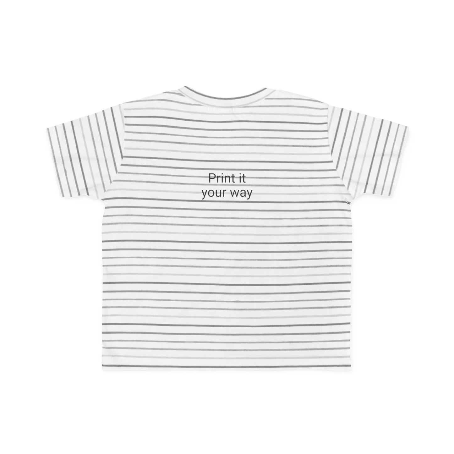 Colorful Toddler Tee - Perfect for Back to School, Kids' Birthday Gift, Playdates, Everyday Wear, Print Your Way