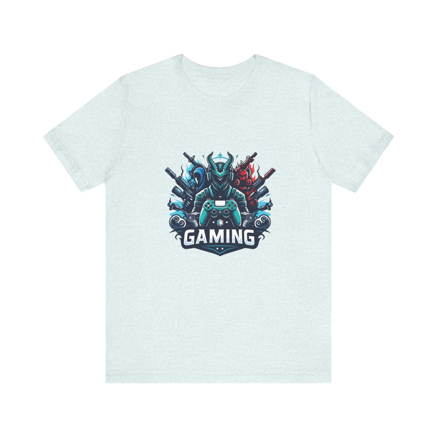 Gaming Controller Emblem Tee — Esports Gamer Graphic T-Shirt