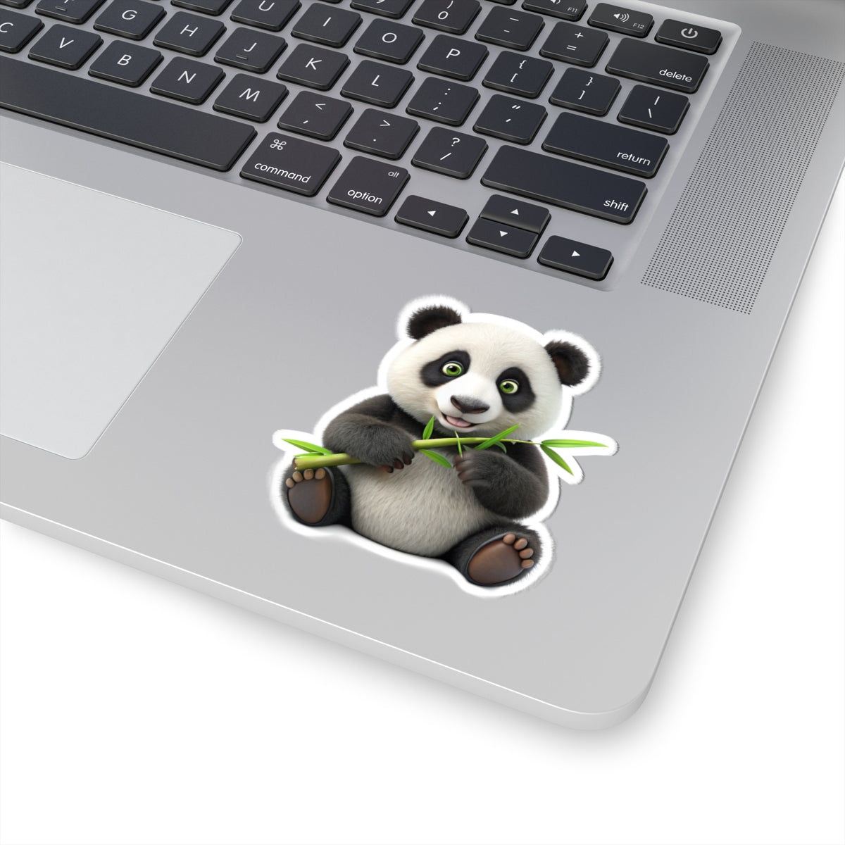 Adorable Panda Kiss-Cut Stickers, Cute Animal Decor