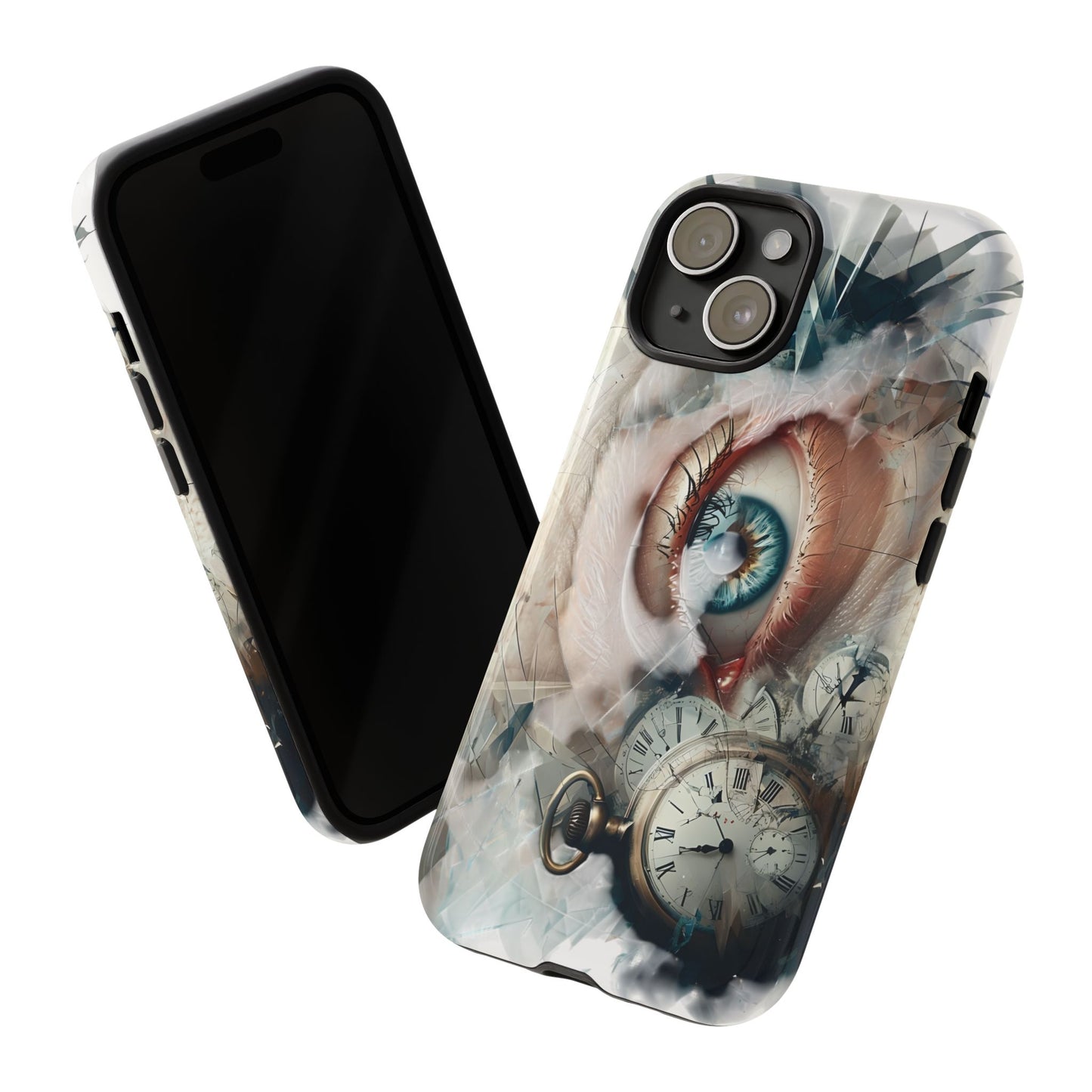 Artistic Eye Phone Case, Unique Smartphone Cover, Whimsical Gift for Art Lovers, Trendy Tech Accessory, Birthday Present, Holiday Gift