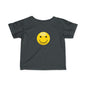 Cute Infant T-Shirt with Smiley Face, Baby Tee, Toddler Clothing, Personalized Gift, Cute Baby Outfit, Summer Wear