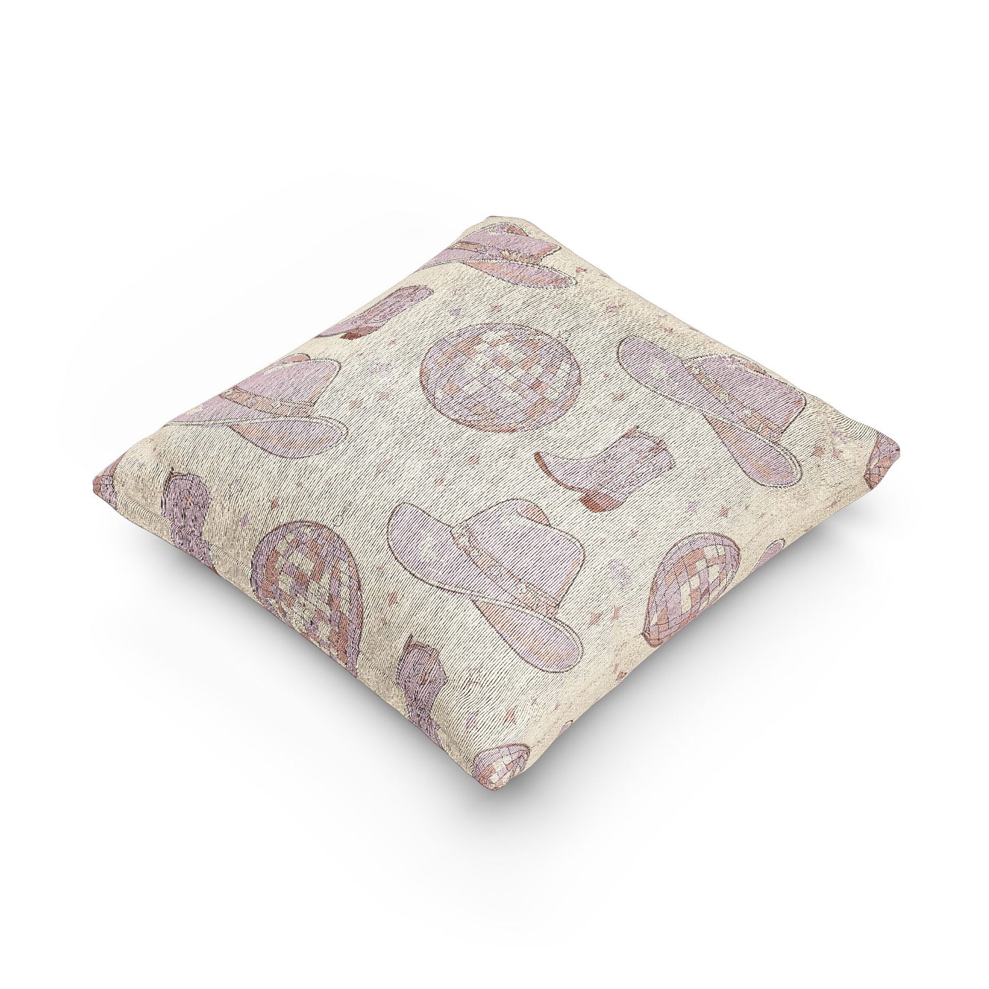 Rustic Western Woven Pillow, Cozy Home Decor, Farmhouse Chic Cushion, Gifts for Cowgirls, Boho Living Room Accent, Country Style Throw [...]