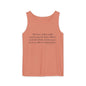 Inspirational Quote Tank Top for Men Women
