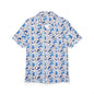 Tropical Floral Button-Down Shirt for Men & Women