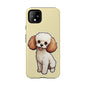 Cute Dog Phone Case, Pet Lover Gift, Custom Phone Cover, Cartoon Dog Case, Durable Phone Accessory