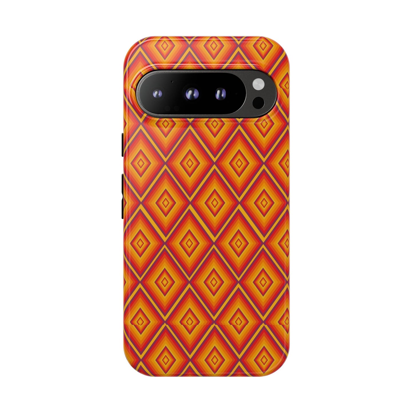 Geometric Phone Case, Tough Cases for Protection, Stylish Smartphone Cover, Vibrant Patterned Phone Accessory, Unique Gift Idea, [...]