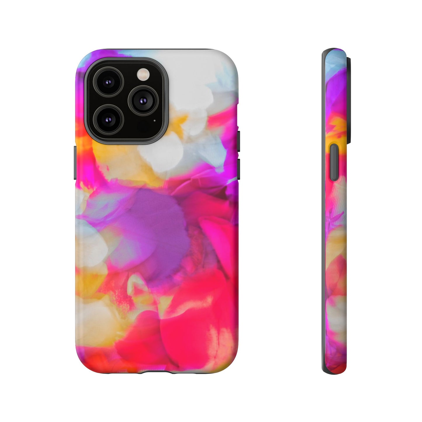 Floral Phone Case: Stylish Art for Your Device, Tough Cases, Gift for Her, Flower Print, Trendy Accessories, Phone Protection